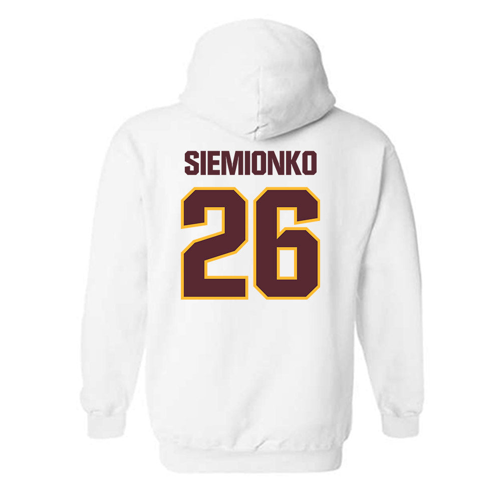 Loyola - NCAA Men's Soccer : David Siemionko - Classic Shersey Hooded Sweatshirt