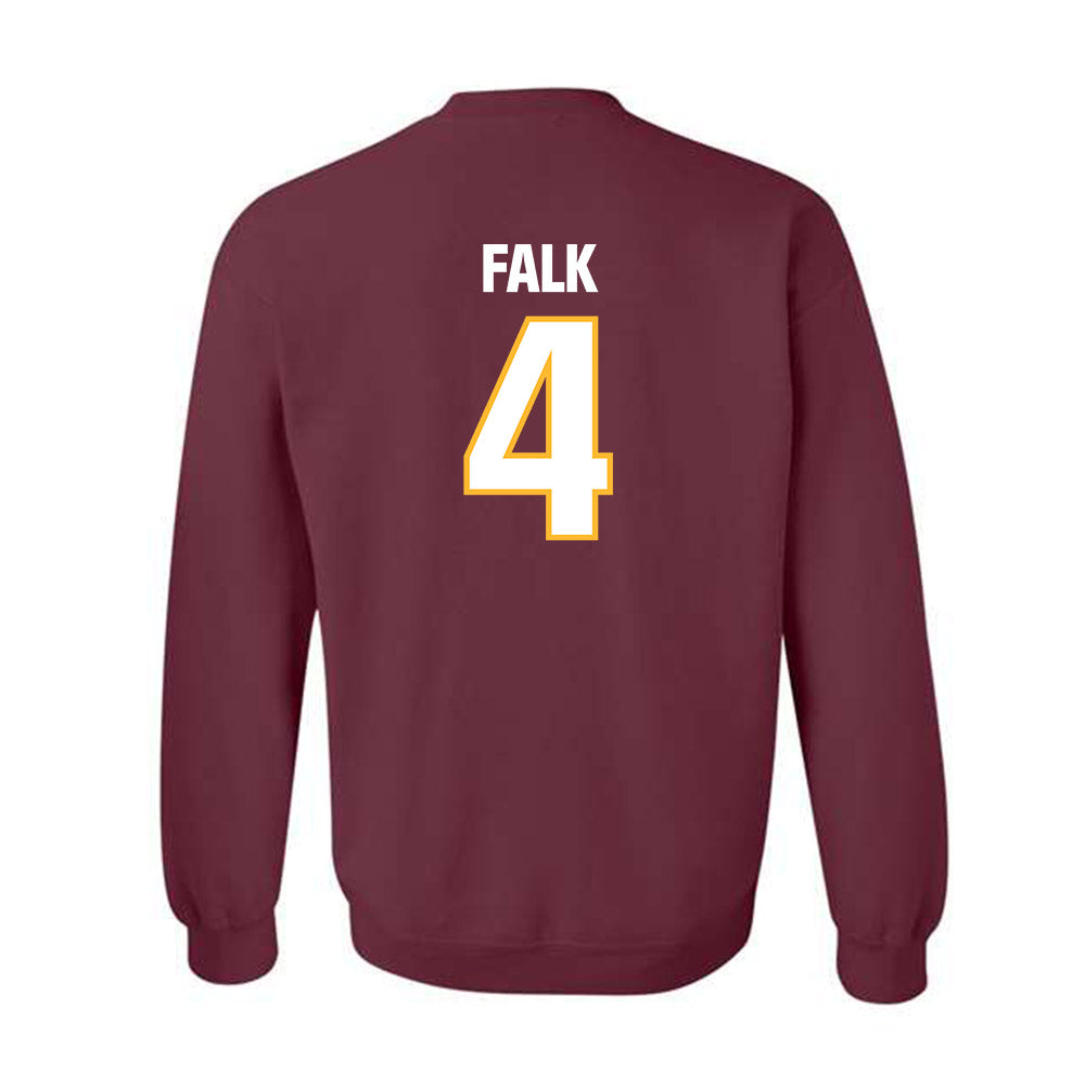 Loyola - NCAA Women's Volleyball : Sam Falk - Classic Shersey Crewneck Sweatshirt-1