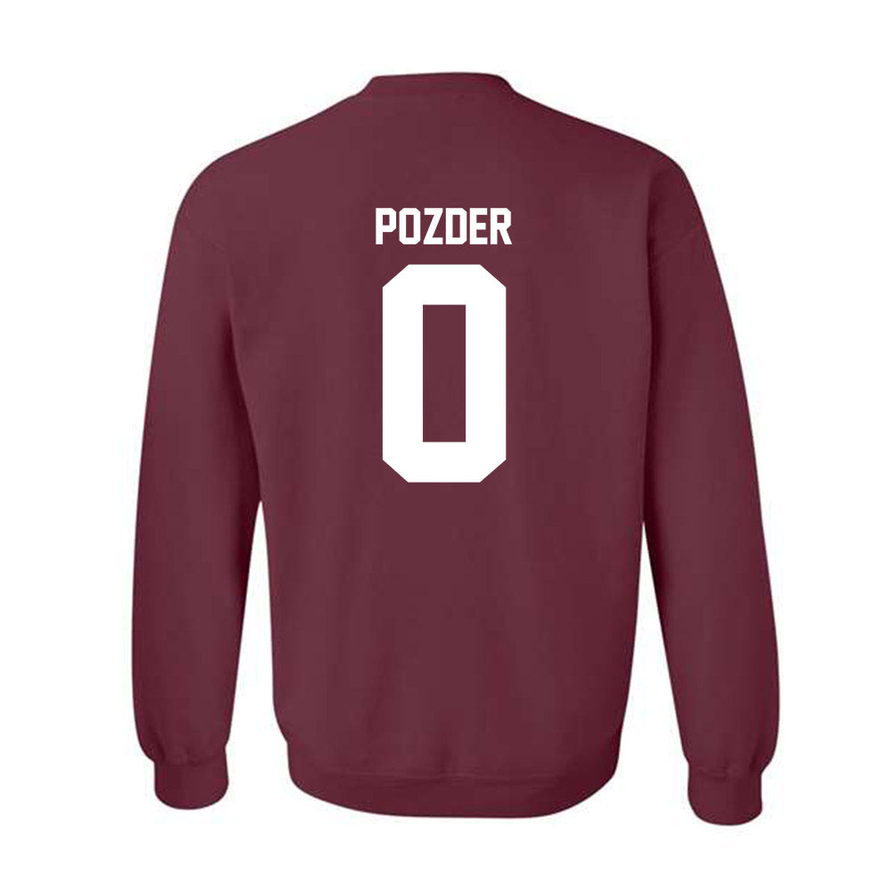 Loyola - NCAA Men's Soccer : Nemanja Pozder - Classic Shersey Crewneck Sweatshirt-1