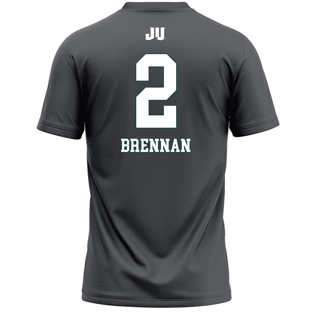 Jacksonville - NCAA Women's Lacrosse : Maeve Brennan - Grey Lacrosse Jersey-1