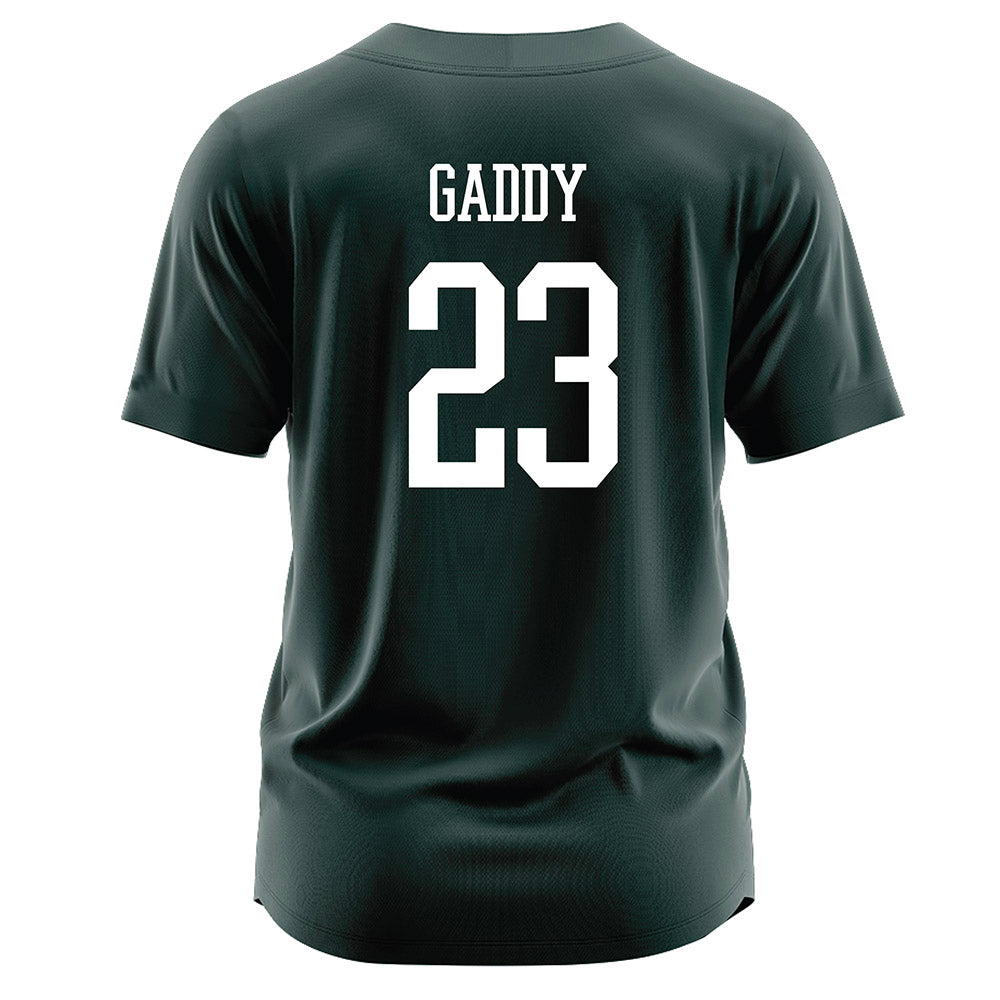 Jacksonville - NCAA Softball : Alayna Gaddy - Dark Green Jersey-1