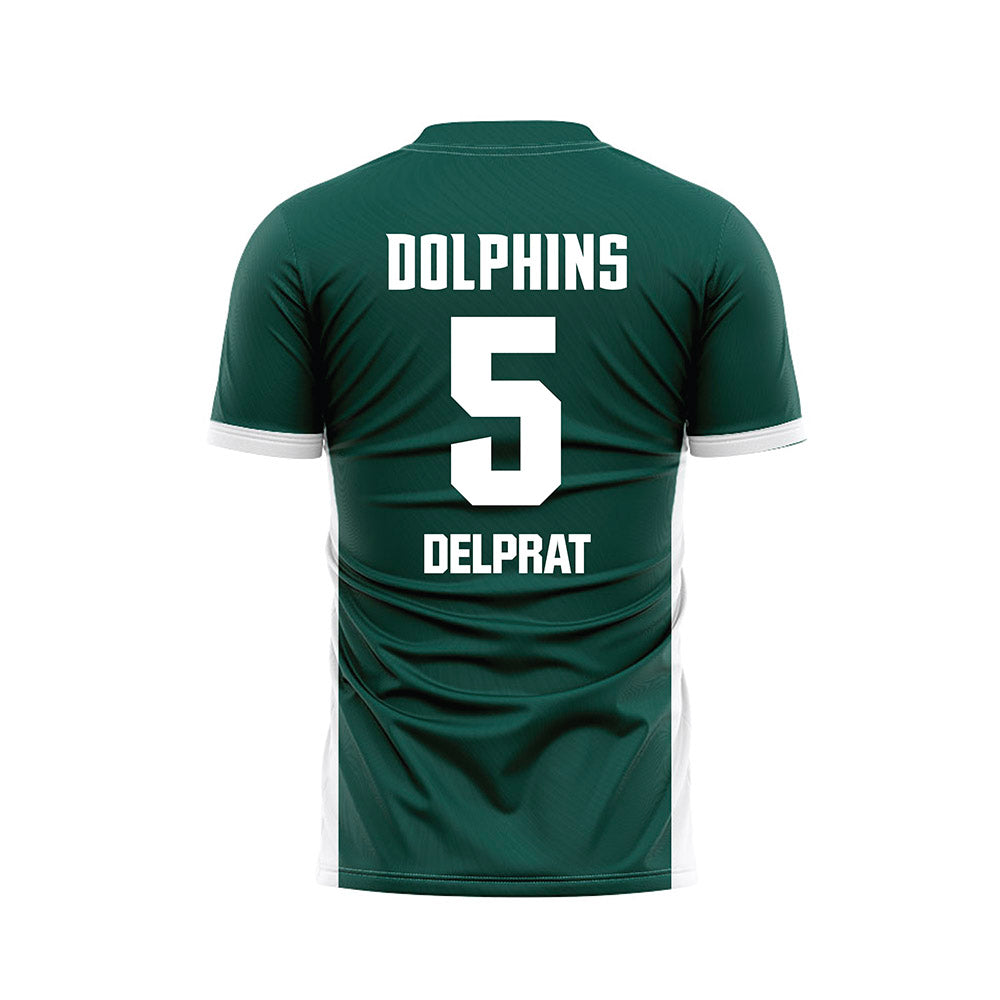 Jacksonville - NCAA Women's Soccer : Julia Delprat - Green Soccer Jersey-1