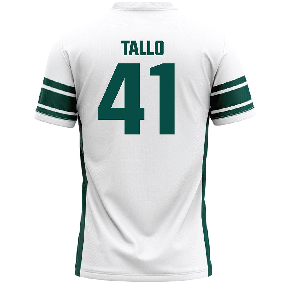 Jacksonville - NCAA Men's Lacrosse : Peyton Tallo - White Lacrosse Jersey