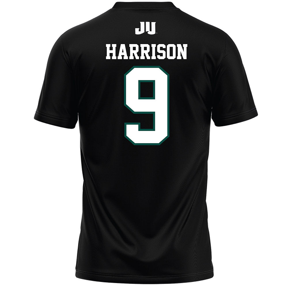 Jacksonville - NCAA Men's Lacrosse : Breyden Harrison - Black Lacrosse Jersey-1