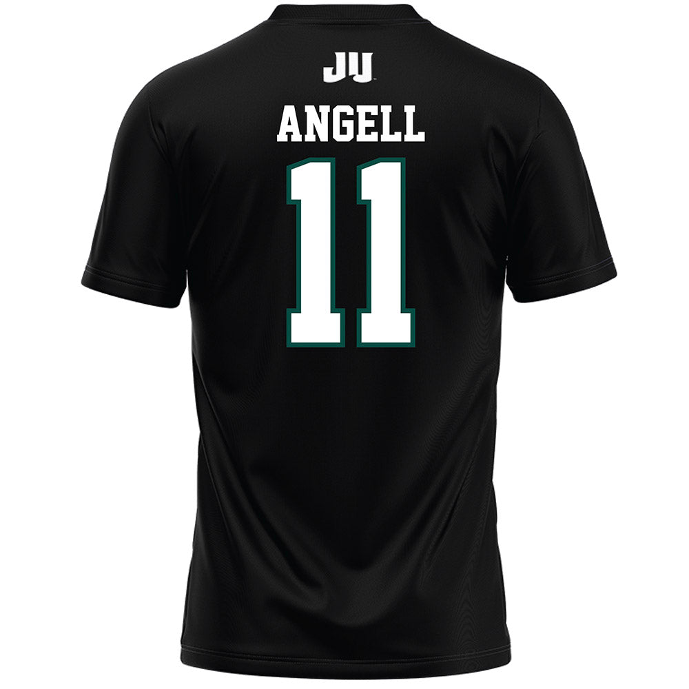 Jacksonville - NCAA Men's Lacrosse : Gavin Angell - Black Lacrosse Jersey-1