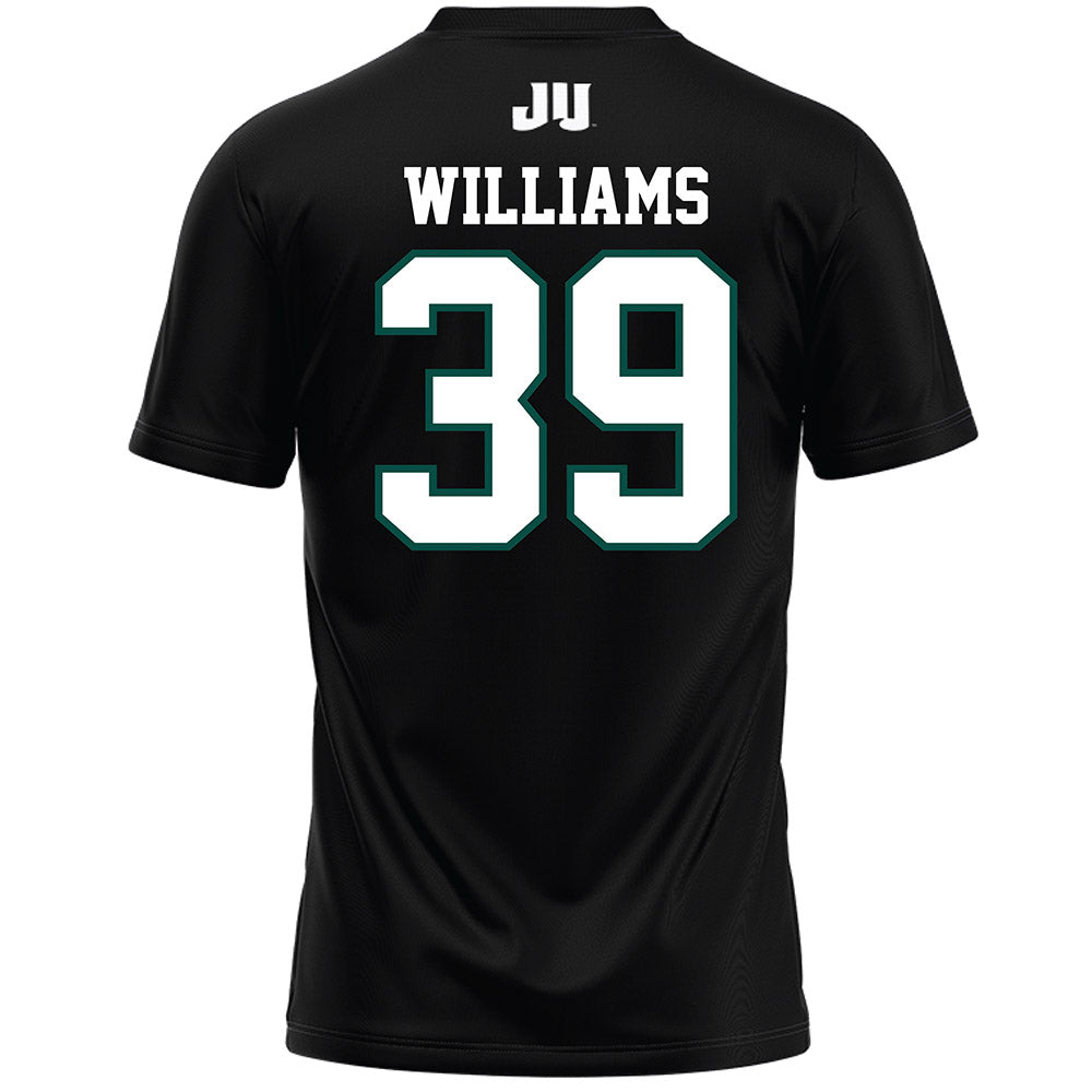 Jacksonville - NCAA Men's Lacrosse : Owen Williams - Black Lacrosse Jersey