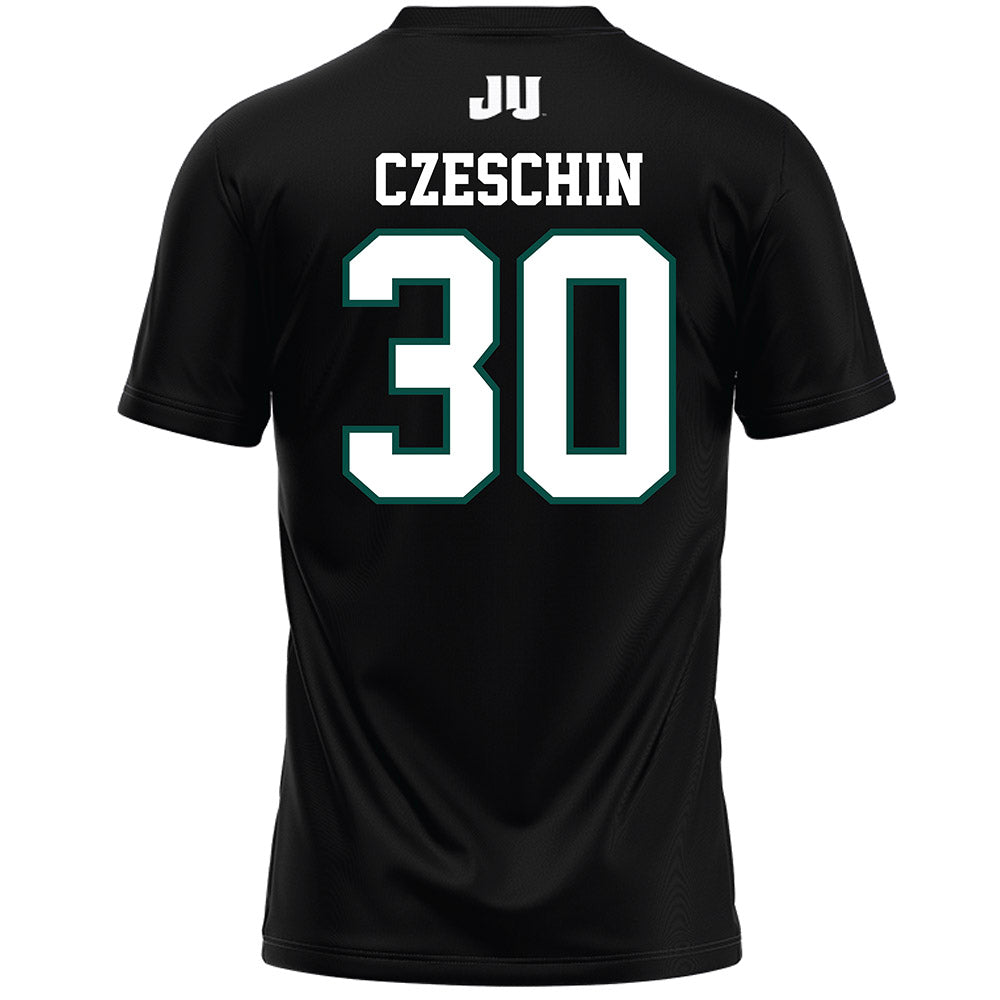 Jacksonville - NCAA Men's Lacrosse : Zane Czeschin - Black Lacrosse Jersey-1