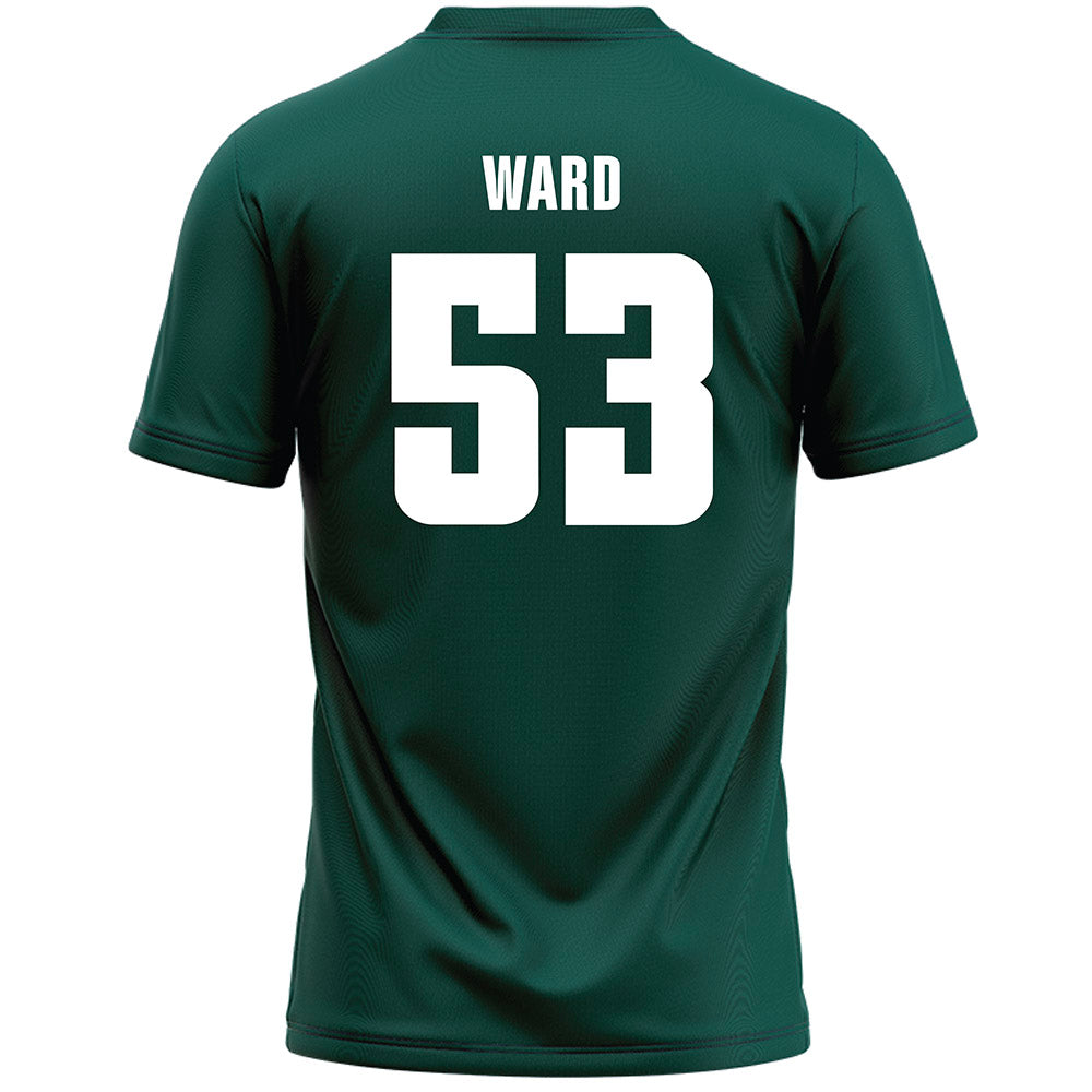 Jacksonville - NCAA Men's Lacrosse : Zach Ward - Green Lacrosse Jersey