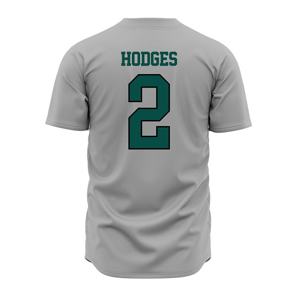 Jacksonville - NCAA Baseball : Clayton Hodges - Grey Jersey