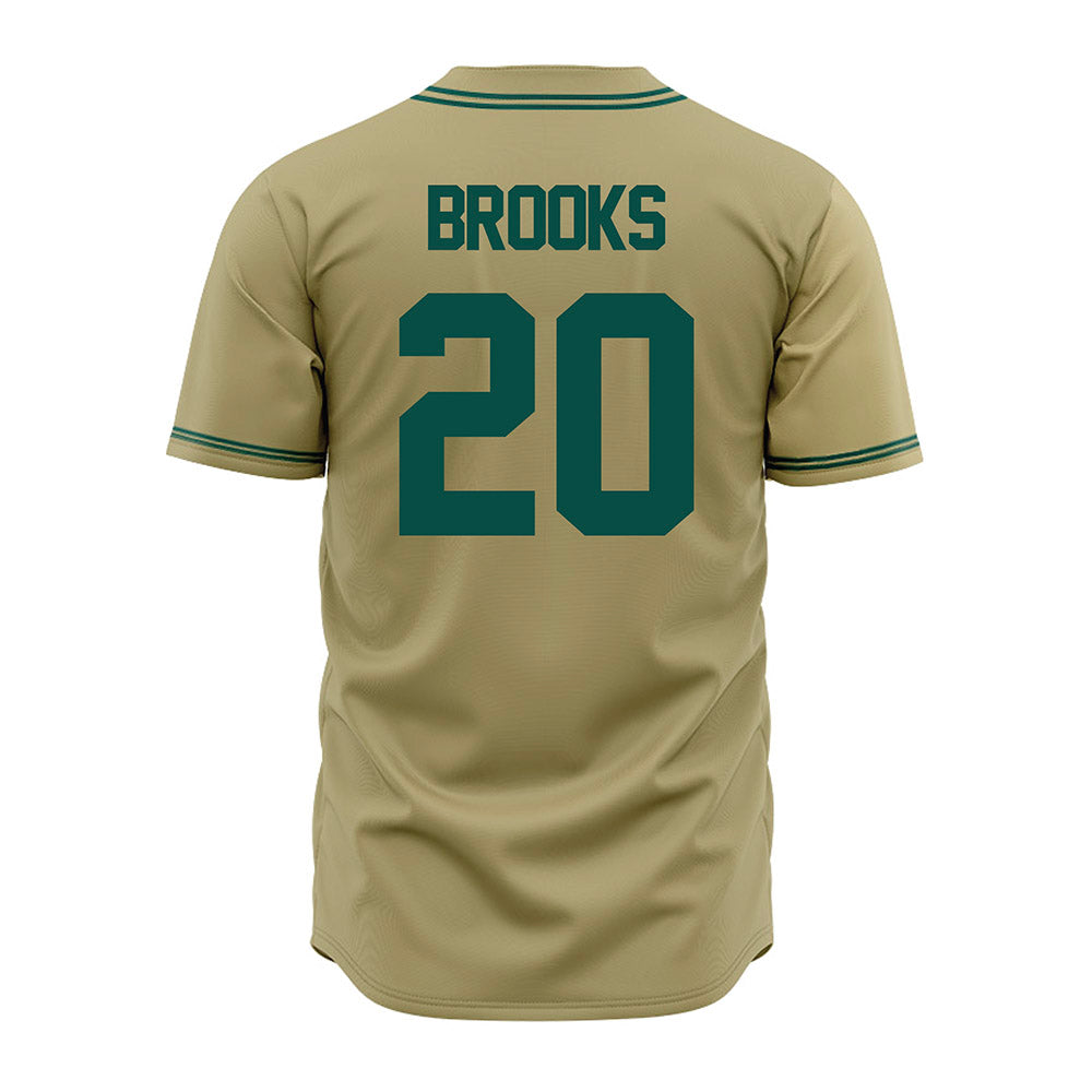 Jacksonville - NCAA Baseball : Grant Brooks - Gold Jersey-1