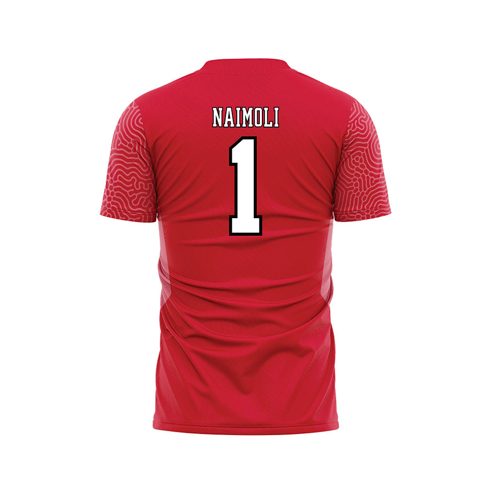 Youngstown State - NCAA Women's Soccer : Maya Naimoli - Red Soccer Jersey-1
