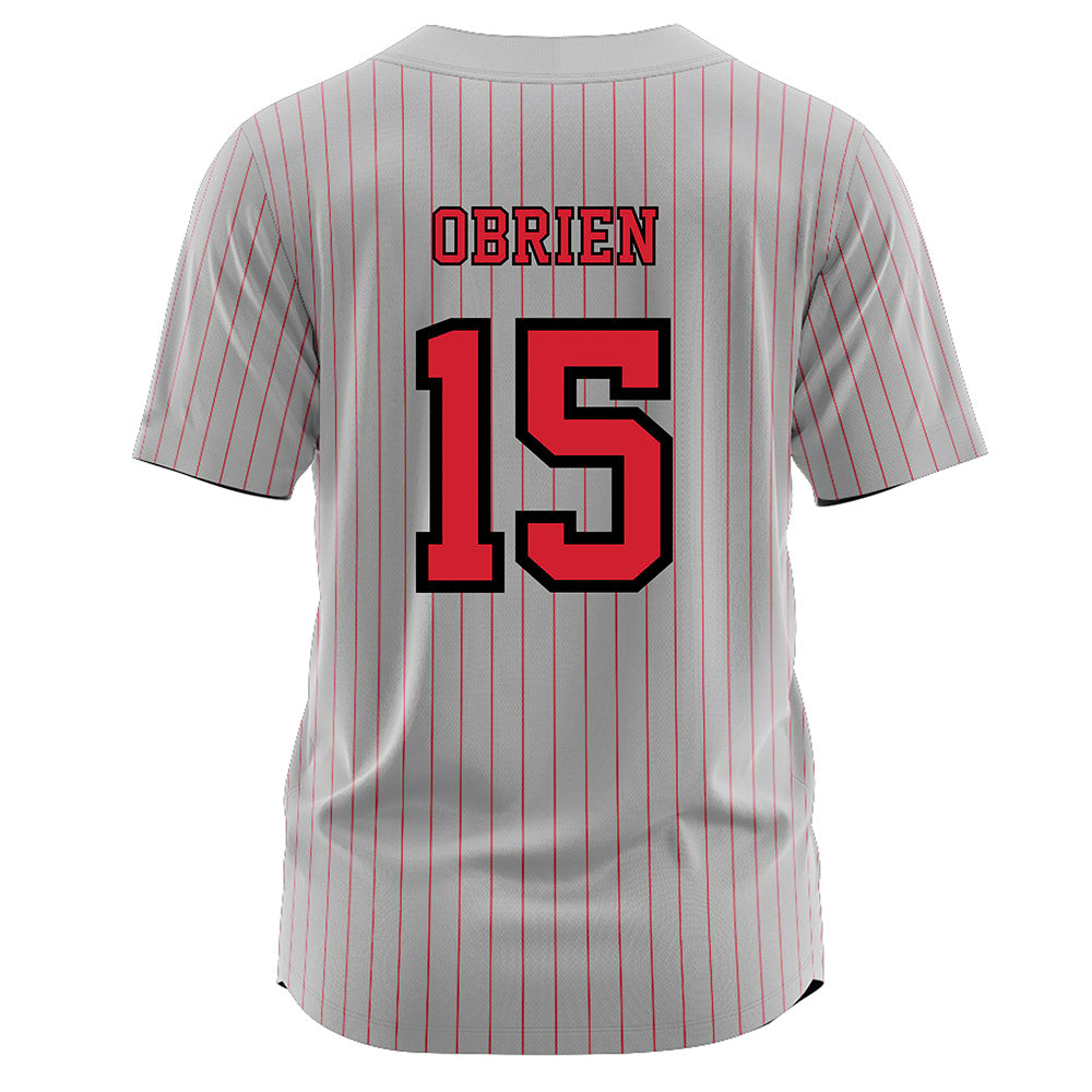 Youngstown State - NCAA Softball : Isabella OBrien - Grey Jersey-1
