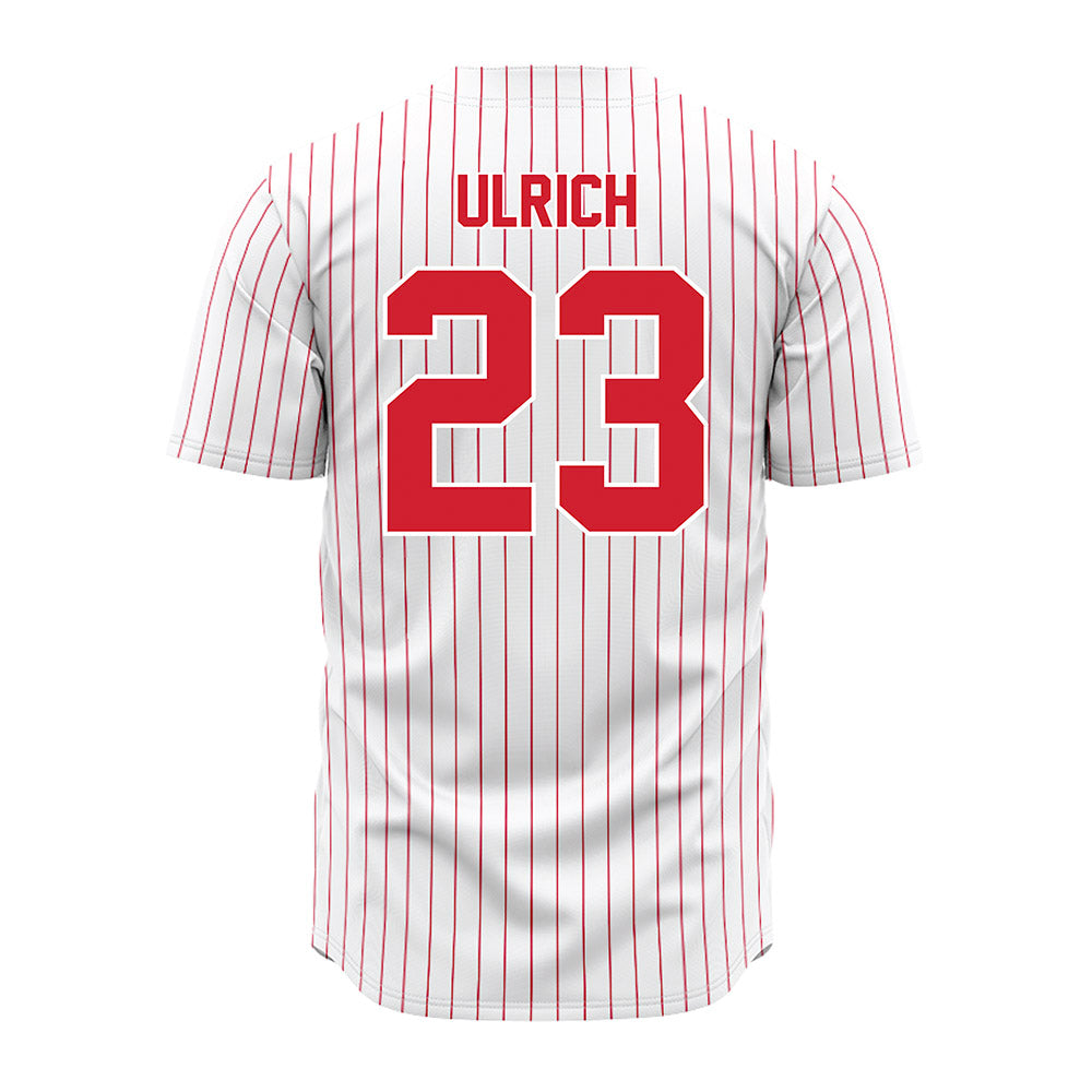Youngstown State - NCAA Baseball : Sloan Ulrich - Pinstripe Jersey-1