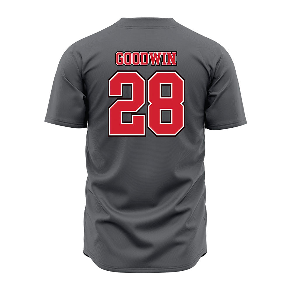 Youngstown State - NCAA Baseball : Nic Goodwin - Grey Jersey-1