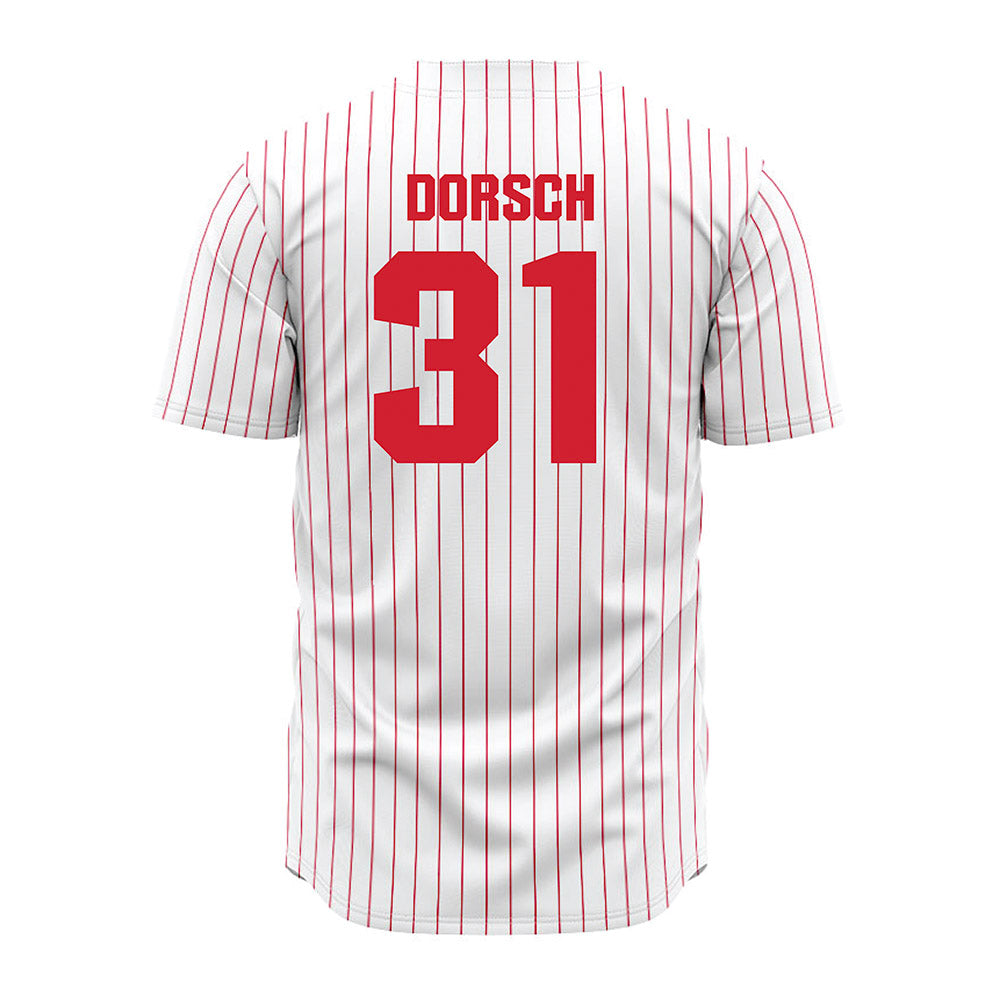 Youngstown State - NCAA Baseball : Aidan Dorsch - Pinstripe Jersey-1