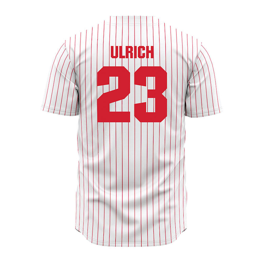 Youngstown State - NCAA Baseball : Sloan Ulrich - Pinstripe Jersey-1