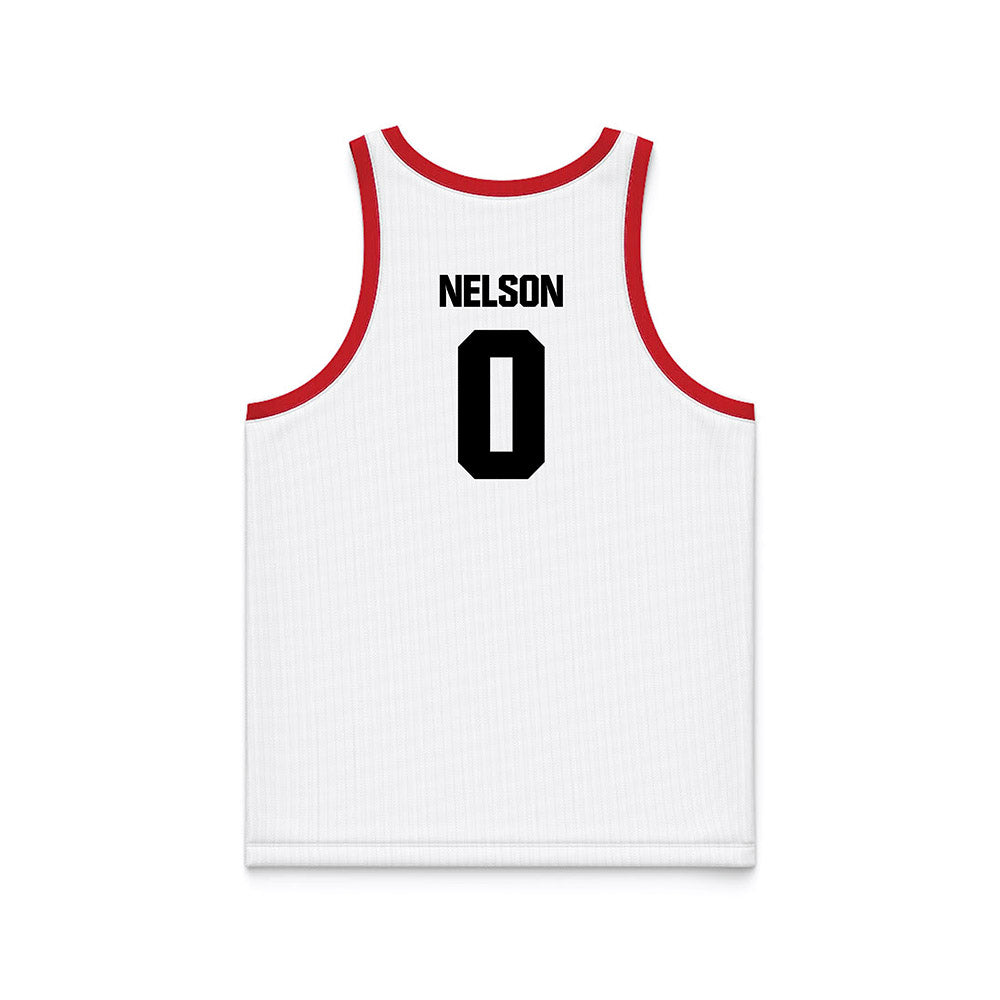 Youngstown State - NCAA Men's Basketball : Jason Nelson - White Basketball Jersey-1