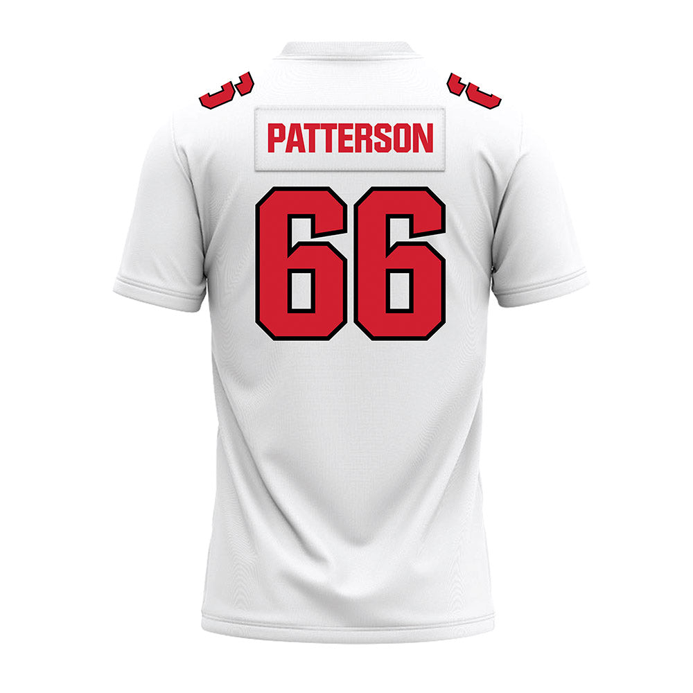 Youngstown State - NCAA Football : Max Patterson - White Premium Football Jersey-1