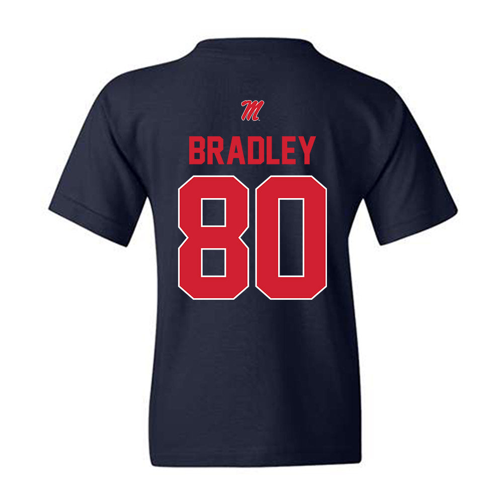Ole Miss - NCAA Football : Hayden Bradley - Youth T-Shirt-1