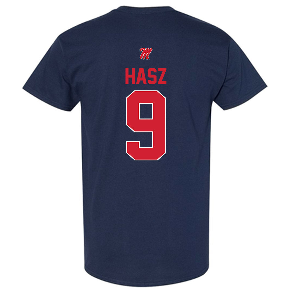 Ole Miss - NCAA Football : Luke Hasz - T-Shirt-1