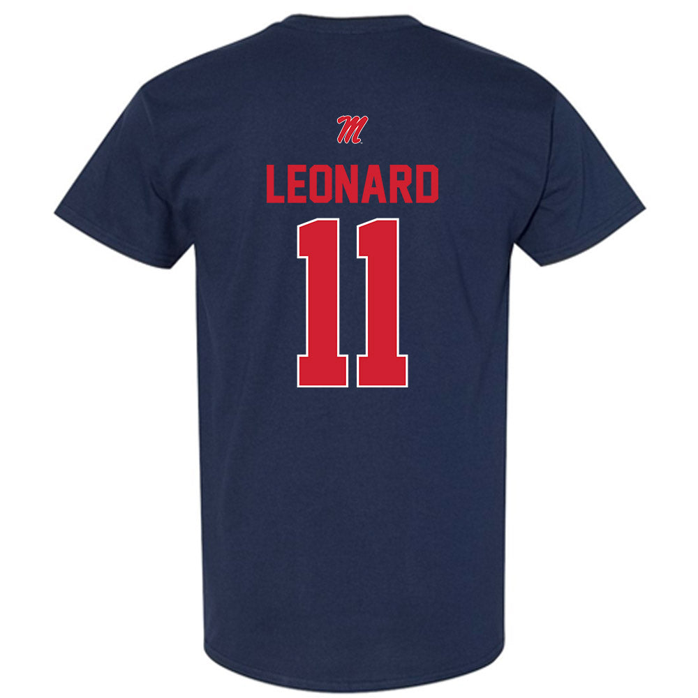 Ole Miss - NCAA Women's Soccer : Bella Leonard - T-Shirt-1