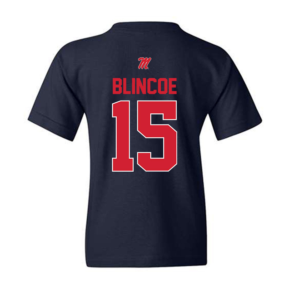 Ole Miss - NCAA Women's Soccer : Tate Blincoe - Youth T-Shirt-1