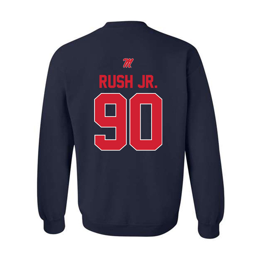 Ole Miss - NCAA Football : Jeffery Rush Jr. - Crewneck Sweatshirt-1