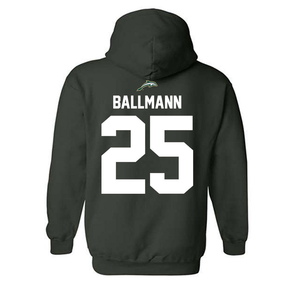 Jacksonville - NCAA Women's Soccer : Lina Ballmann - Classic Shersey Hooded Sweatshirt-1