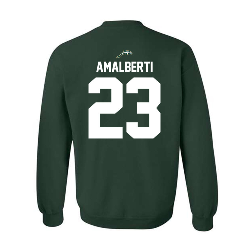 Jacksonville - NCAA Men's Soccer : Pierce Amalberti - Classic Shersey Crewneck Sweatshirt-1