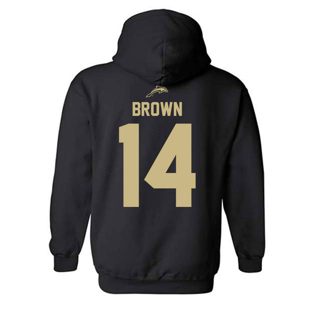 Jacksonville - NCAA Men's Lacrosse : Nicky Brown - Classic Shersey Hooded Sweatshirt-1