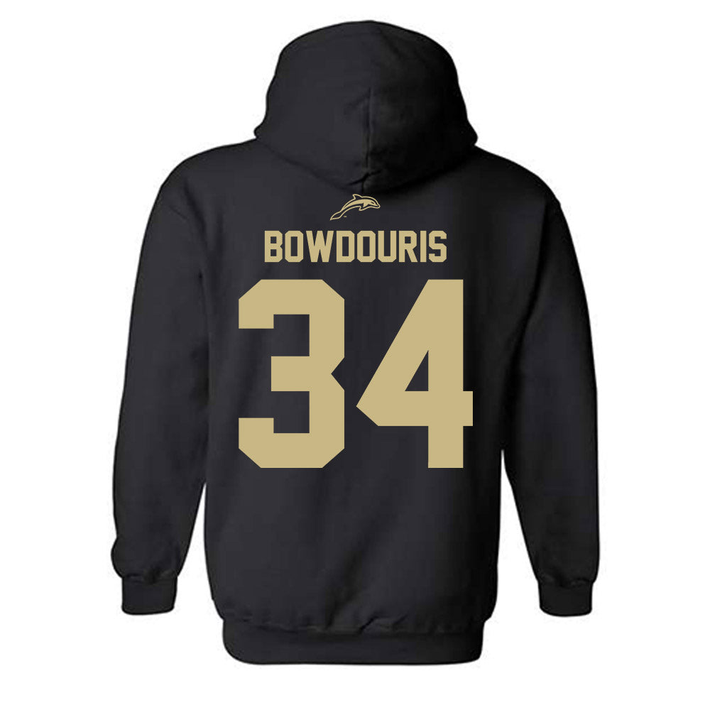 Jacksonville - NCAA Men's Lacrosse : George Bowdouris - Classic Shersey Hooded Sweatshirt-1