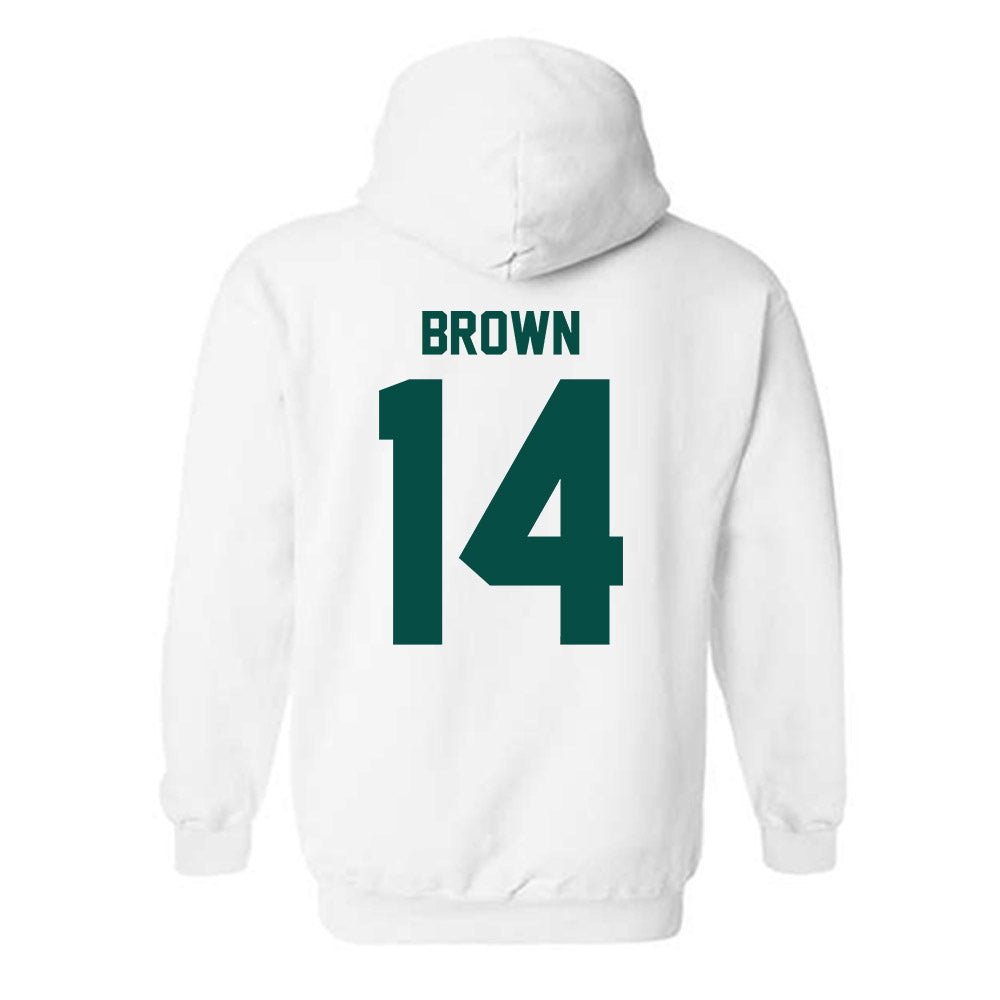 Jacksonville - NCAA Men's Lacrosse : Nicky Brown - Classic Shersey Hooded Sweatshirt-1