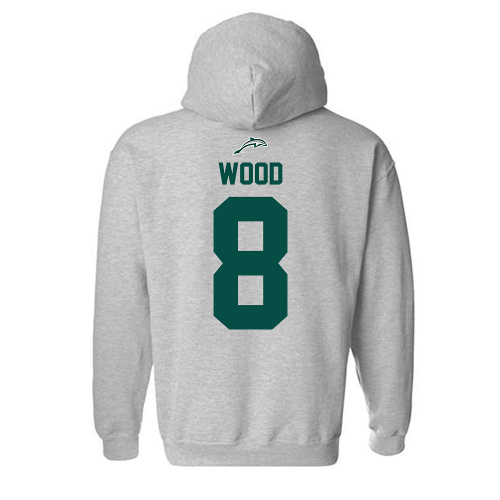 Jacksonville - NCAA Men's Basketball : Hayden Wood - Classic Shersey Hooded Sweatshirt-1