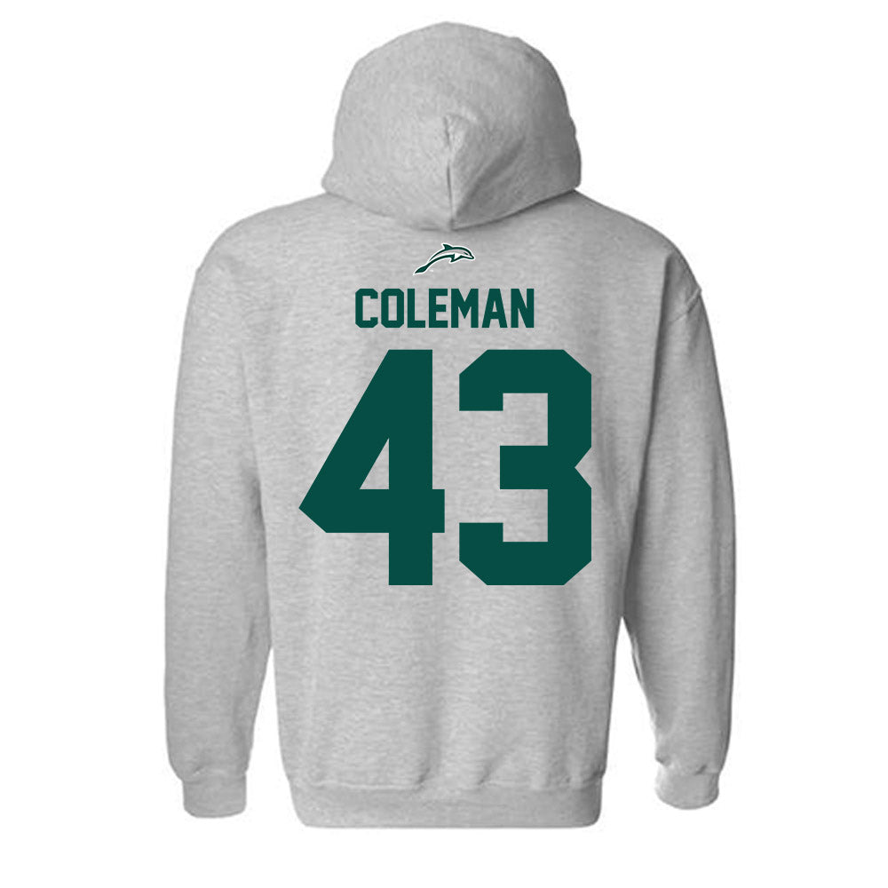 Jacksonville - NCAA Men's Lacrosse : Cooper Coleman - Classic Shersey Hooded Sweatshirt