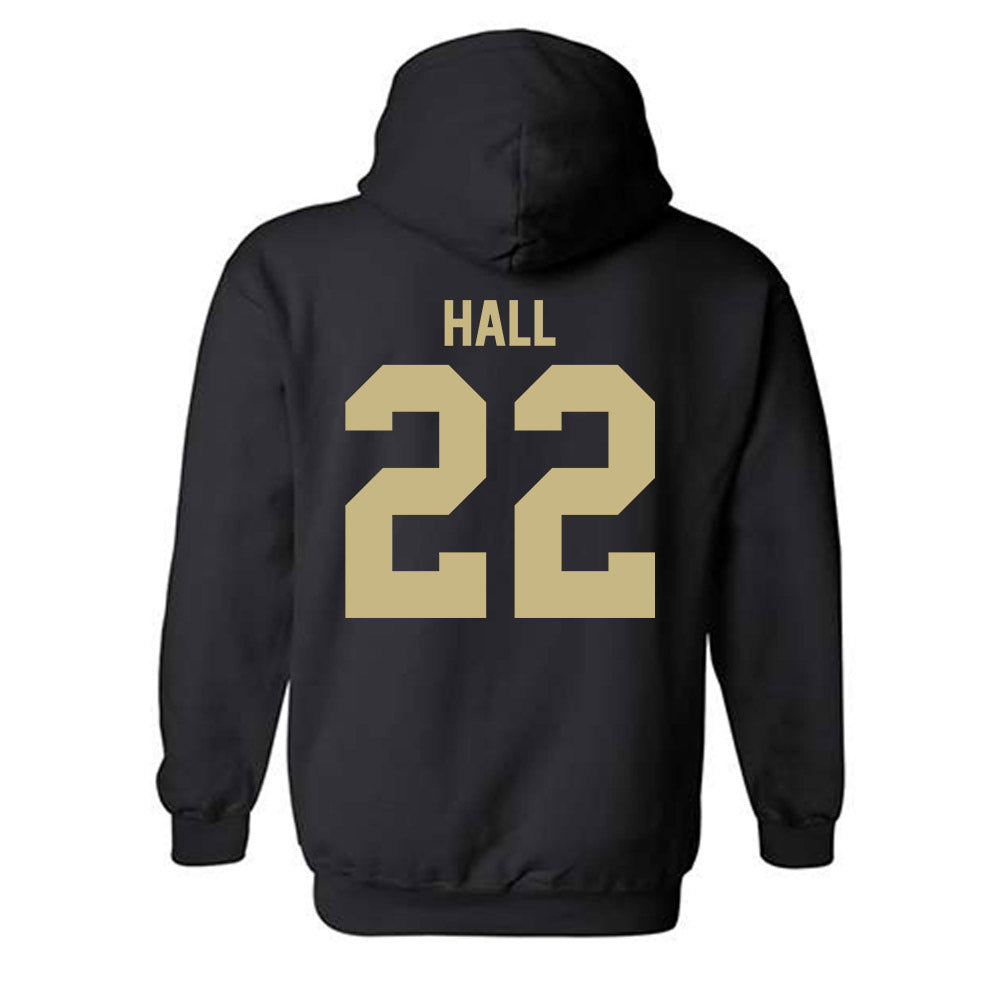 Jacksonville - NCAA Men's Soccer : Logan Hall - Classic Shersey Hooded Sweatshirt-1