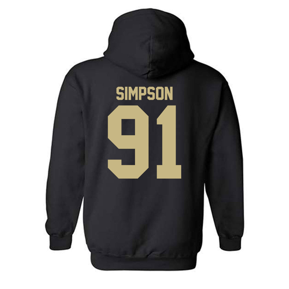 Jacksonville - NCAA Men's Lacrosse : Riley Simpson - Classic Shersey Hooded Sweatshirt
