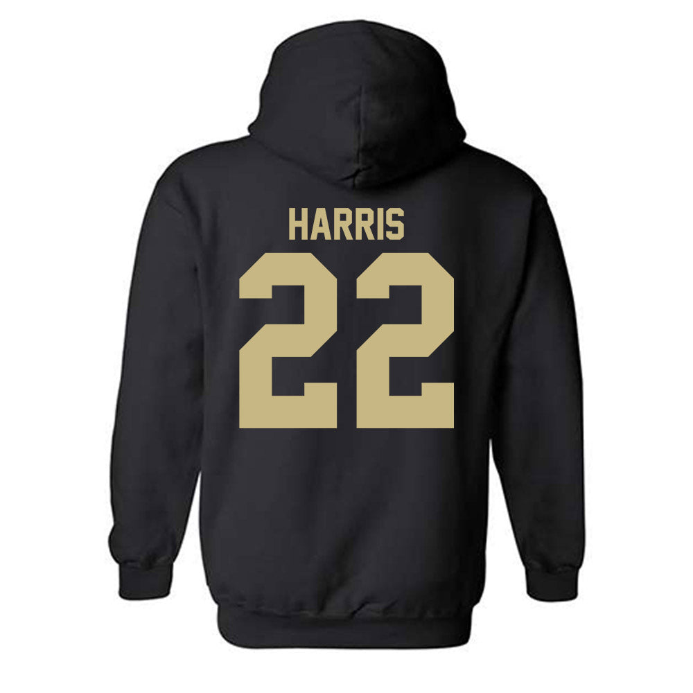 Jacksonville - NCAA Men's Golf : Will Harris - Classic Shersey Hooded Sweatshirt-1