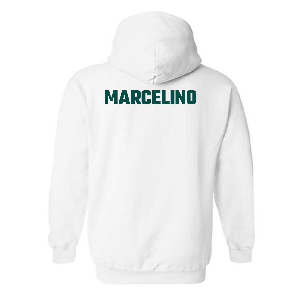 Jacksonville - NCAA Women's Golf : Erin Marcelino - Classic Shersey Hooded Sweatshirt-1