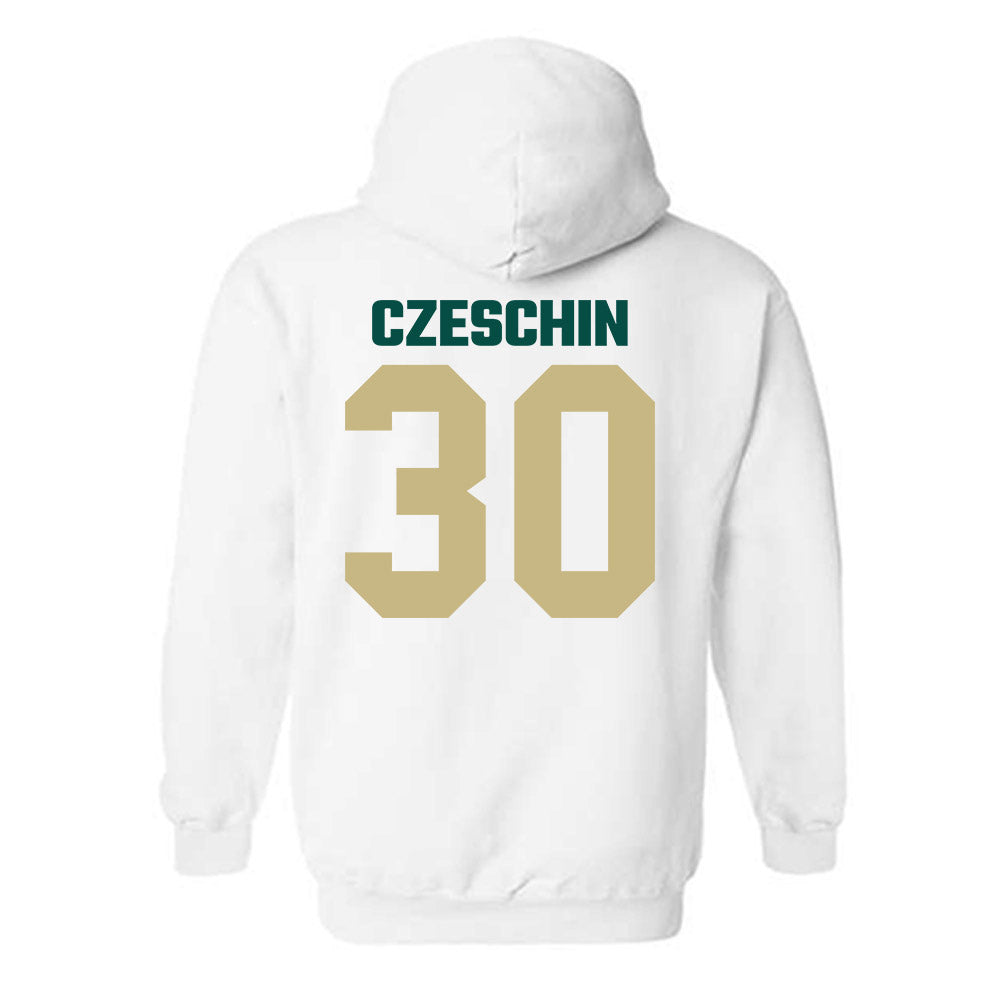 Jacksonville - NCAA Men's Lacrosse : Zane Czeschin - Classic Shersey Hooded Sweatshirt-1