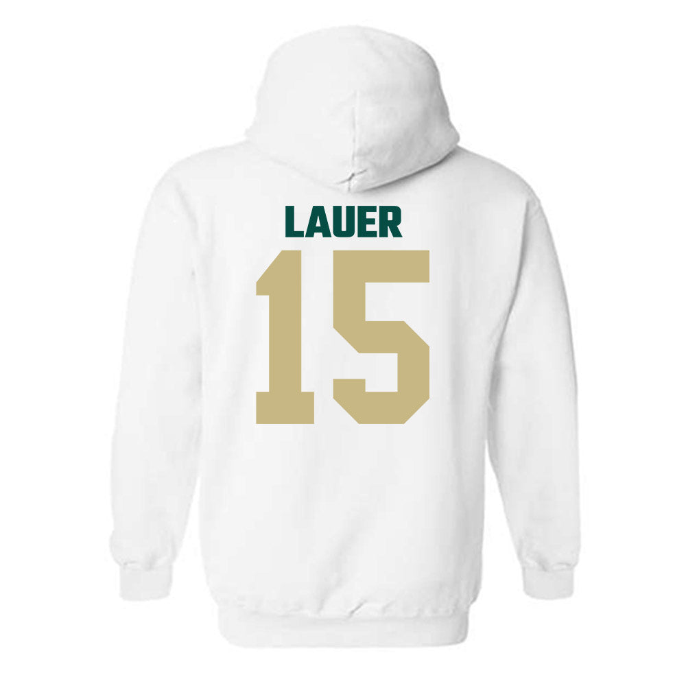 Jacksonville - NCAA Women's Soccer : Payton Lauer - Classic Shersey Hooded Sweatshirt-1