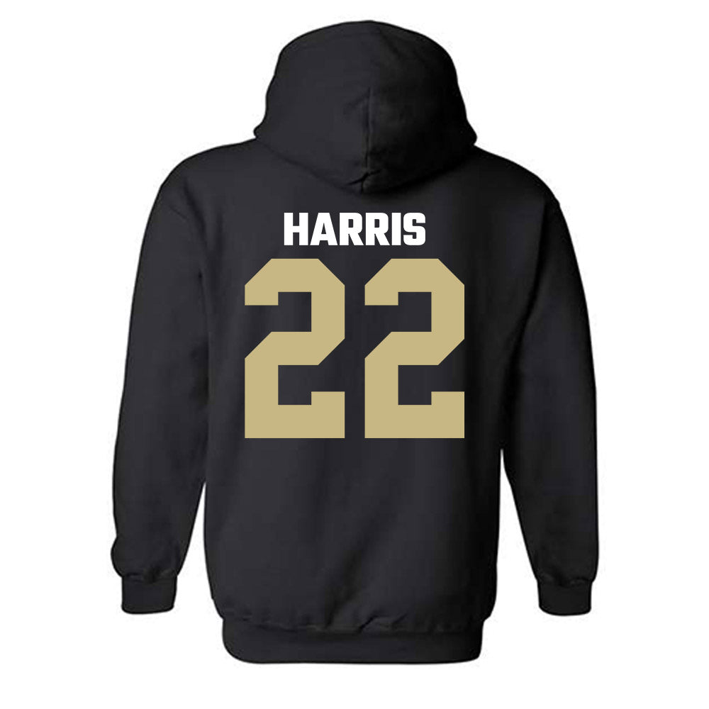 Jacksonville - NCAA Men's Golf : Will Harris - Classic Shersey Hooded Sweatshirt-1