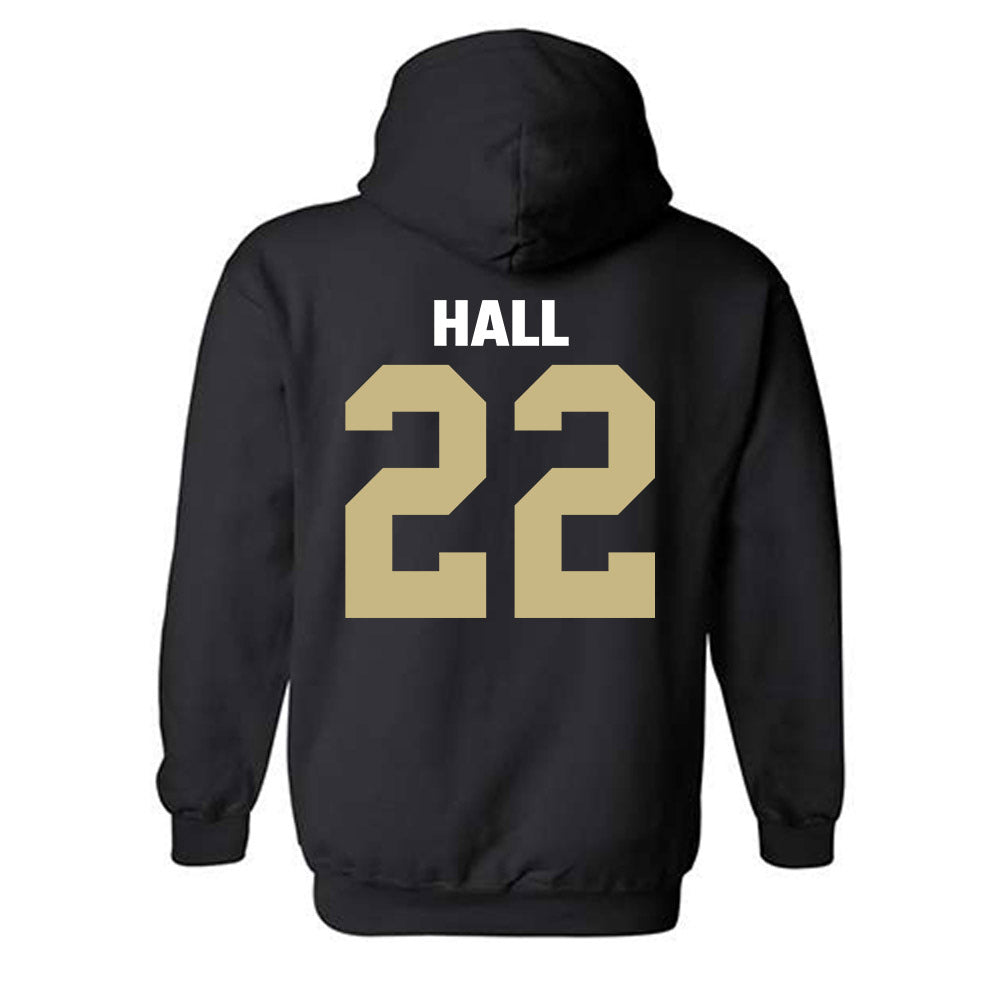 Jacksonville - NCAA Men's Soccer : Logan Hall - Classic Shersey Hooded Sweatshirt-1