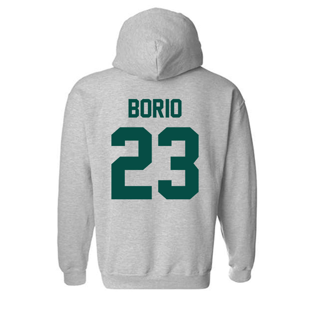 Jacksonville - NCAA Men's Basketball : Enrico Borio - Classic Shersey Hooded Sweatshirt