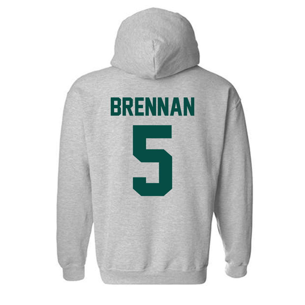 Jacksonville - NCAA Women's Lacrosse : Ella Brennan - Classic Shersey Hooded Sweatshirt-1