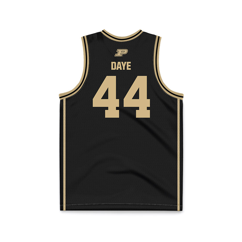 Purdue - NCAA Women's Basketball : Tara Daye - Black Basketball Jersey-1