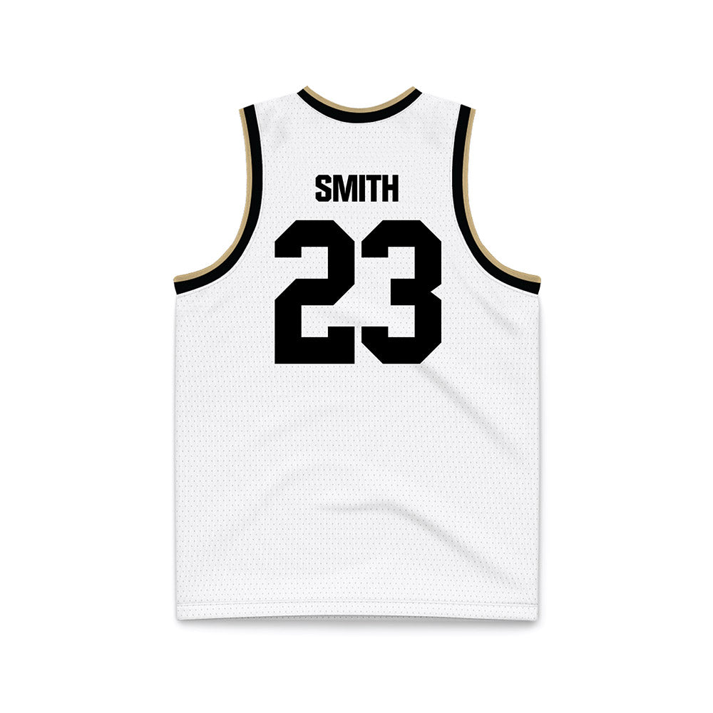 Purdue - NCAA Women's Basketball : Kiara Smith - White Basketball Jersey-1