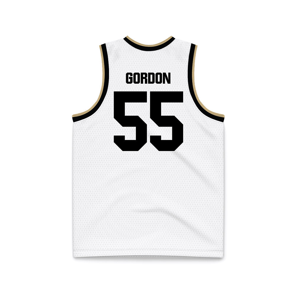 Purdue - NCAA Women's Basketball : Avery Gordon - White Basketball Jersey-1