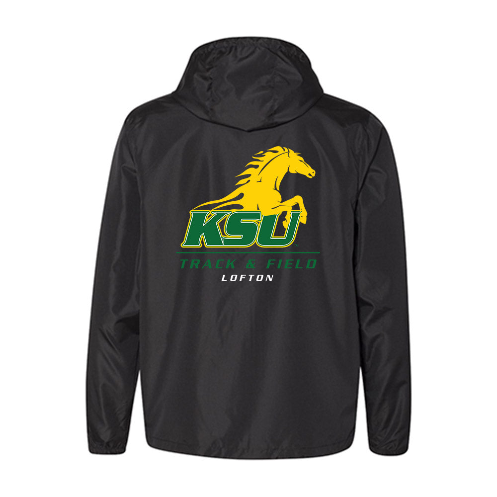 KYSU - NCAA Men's Track & Field : Yumana Lofton - Windbreaker-1