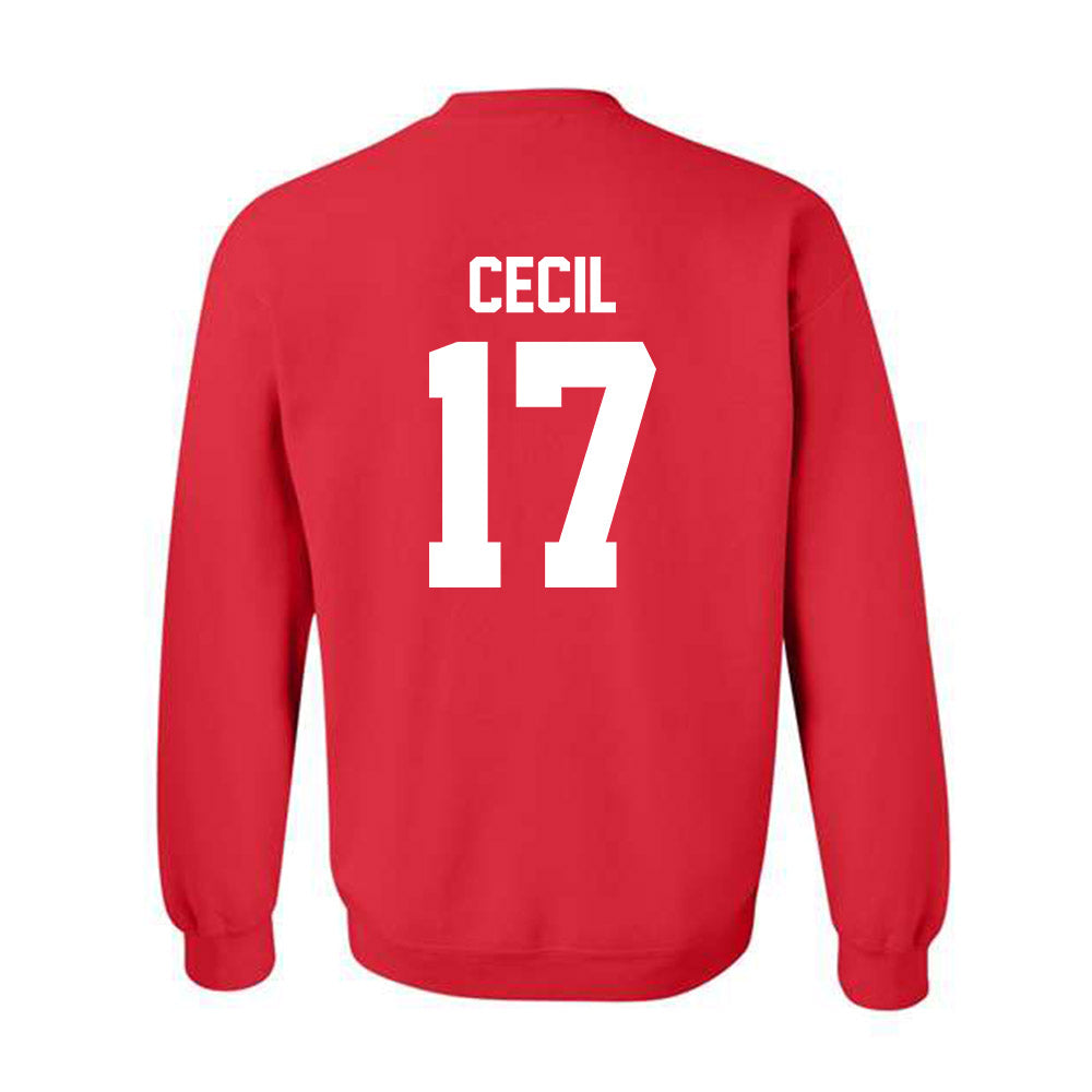 Ohio State - NCAA Baseball : Jack Cecil - Classic Shersey Crewneck Sweatshirt-1