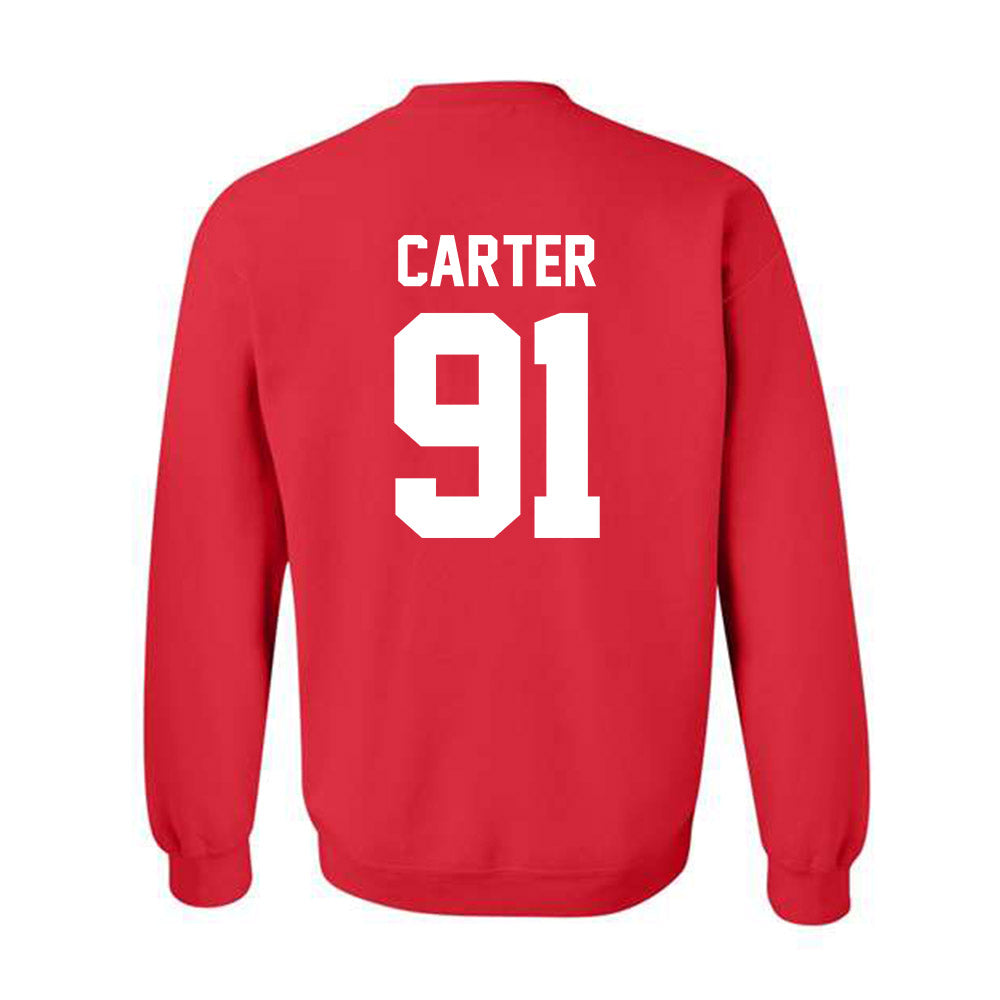Ohio State - NCAA Football : Jarquez Carter - Classic Shersey Crewneck Sweatshirt-1